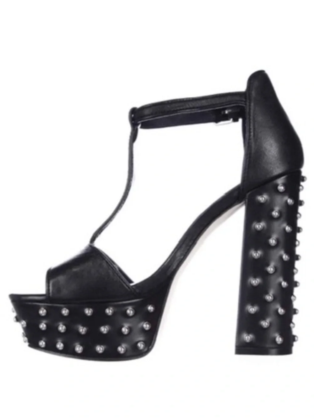 NWOB Rebecca Minkoff Rosa Leather Studded Platform Heels
